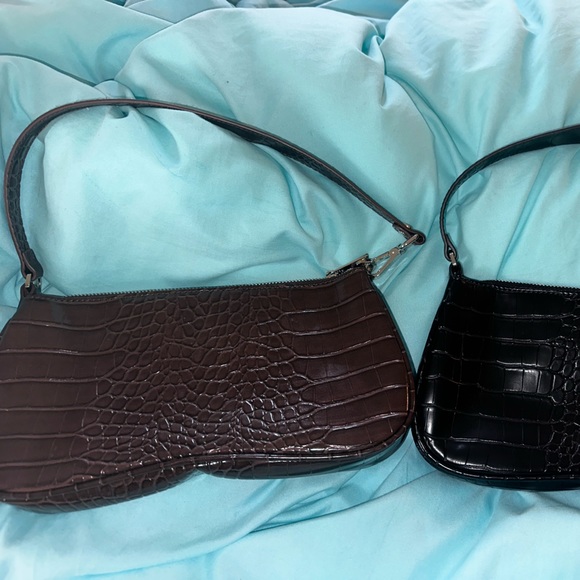 Crocodile purses - two together for $10🖤🤎 - Picture 2 of 2